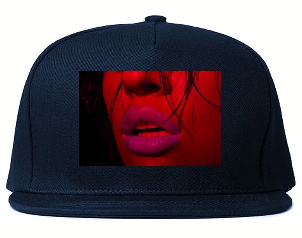 06 Lips Racing Snapback Hat Cap
