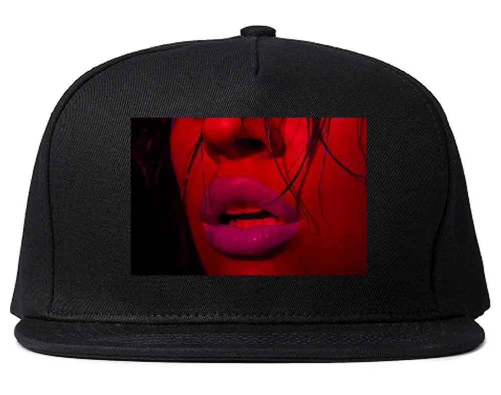 06 Lips Racing Snapback Hat Cap