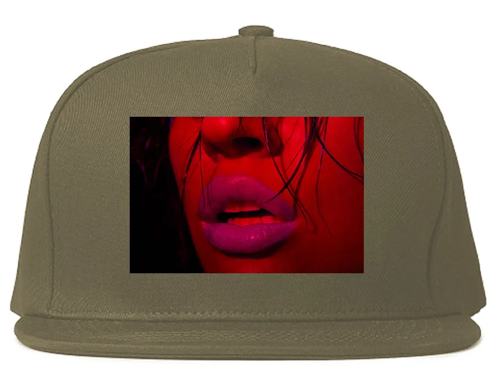 06 Lips Racing Snapback Hat Cap