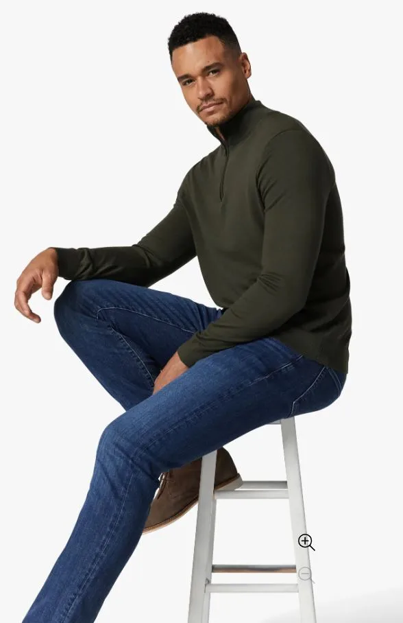 34 Heritage Denim Courage Organic Deep Brushed