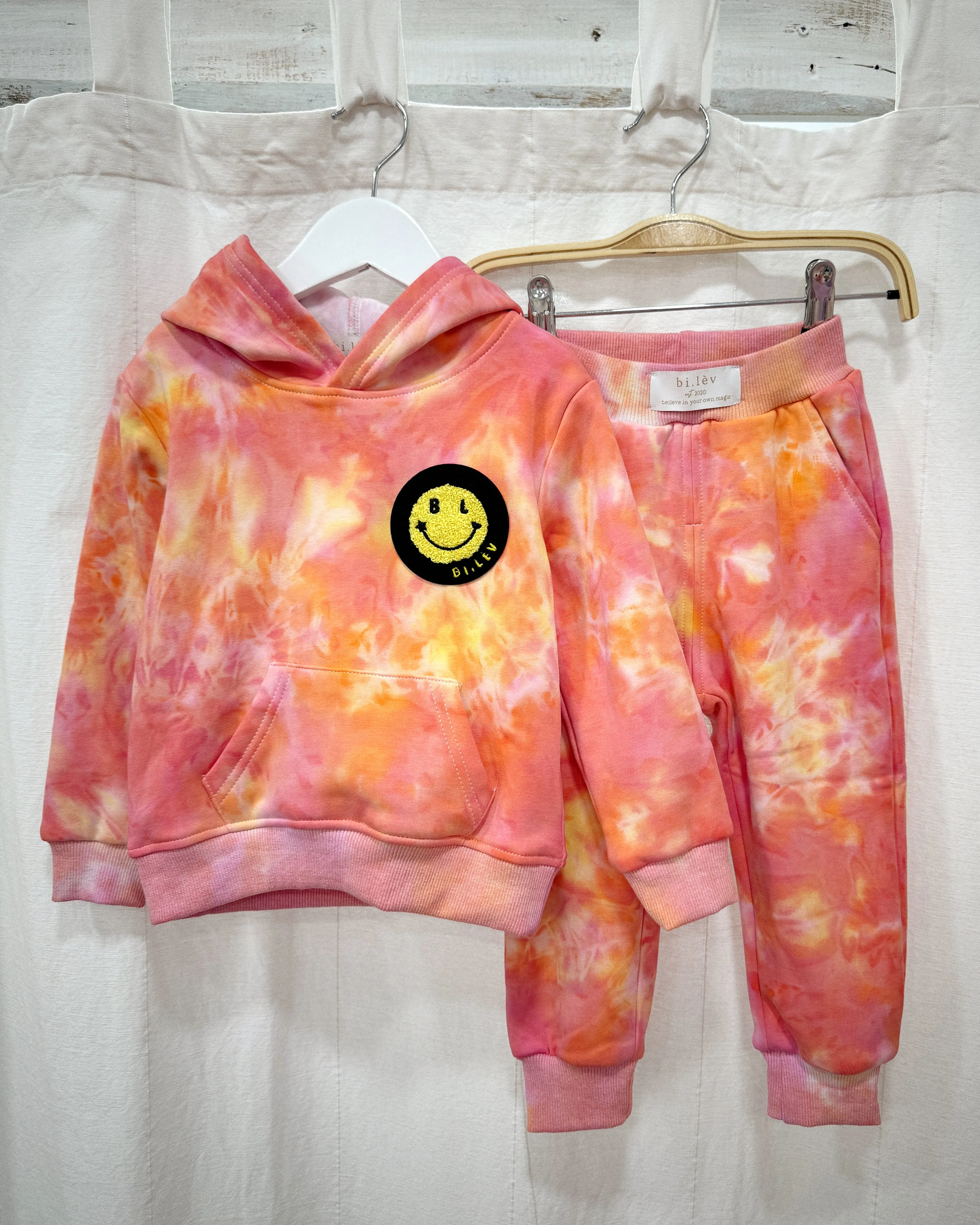 BABY & KIDS BL STRAWBERRY CITRUS tie-dye hoodie