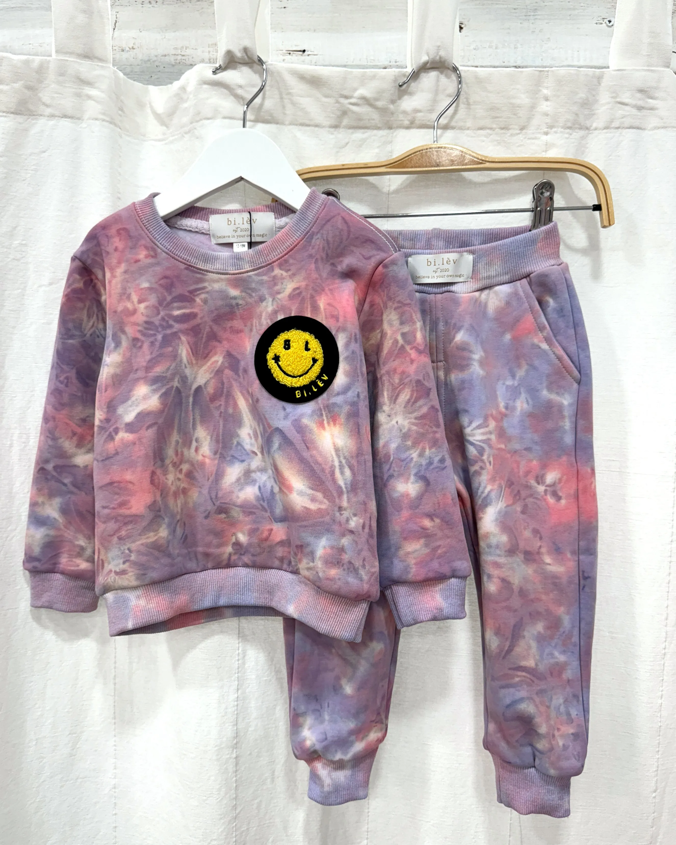 BABY & KIDS BL TROPICAL SUNSET tie-dye jogger pants