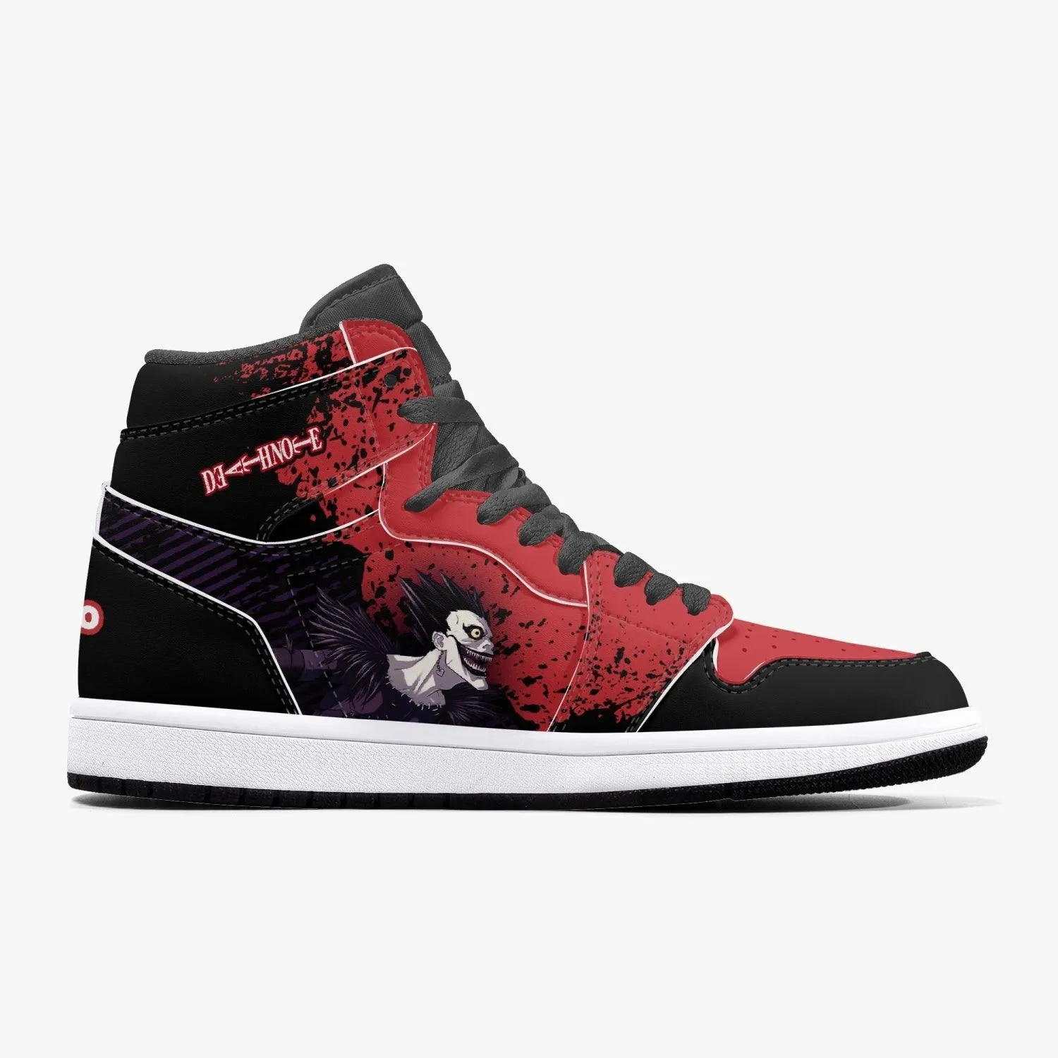 Death Note Ryuk Red-Black JD1 Mid Anime Shoes