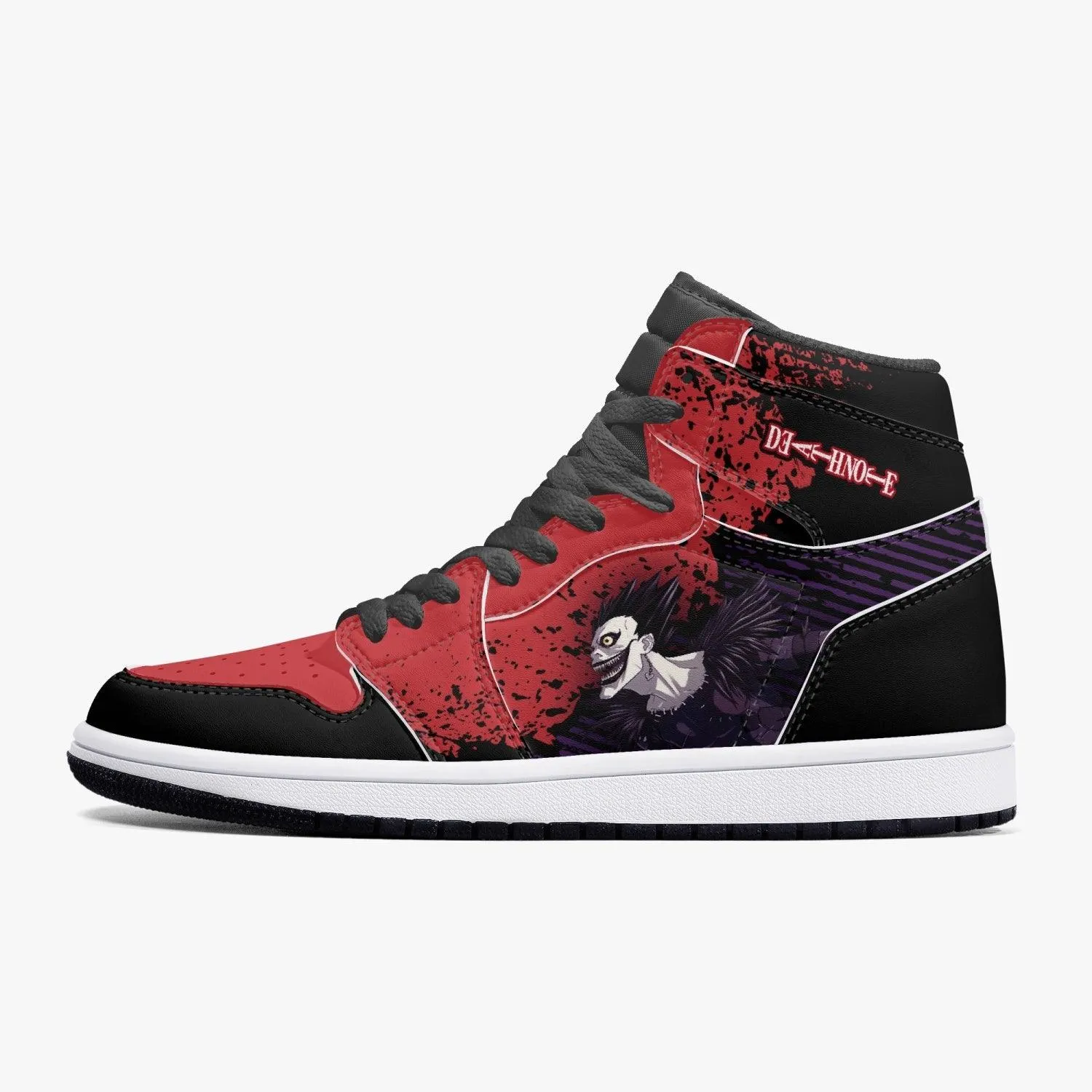 Death Note Ryuk Red-Black JD1 Mid Anime Shoes