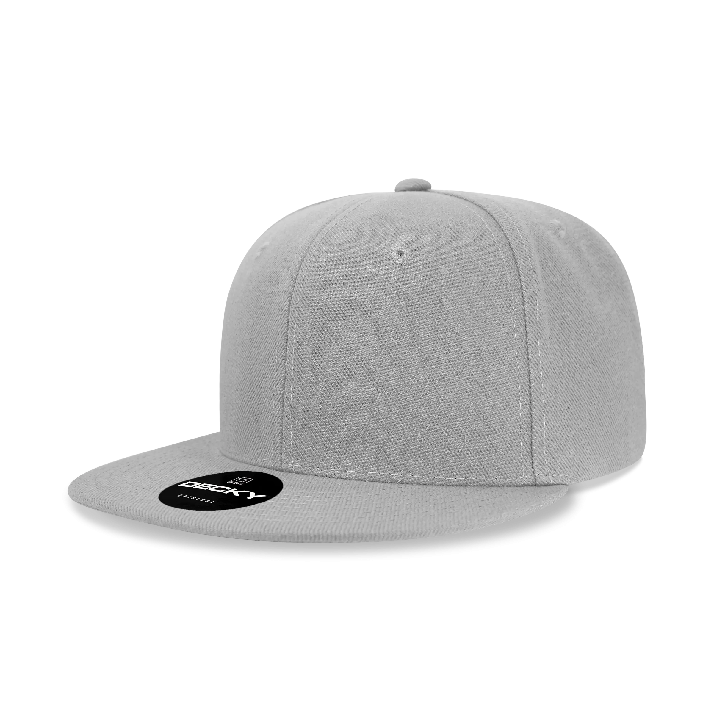 Decky 6020 High Profile 6 Panel Snapback, Flat Bill Hat