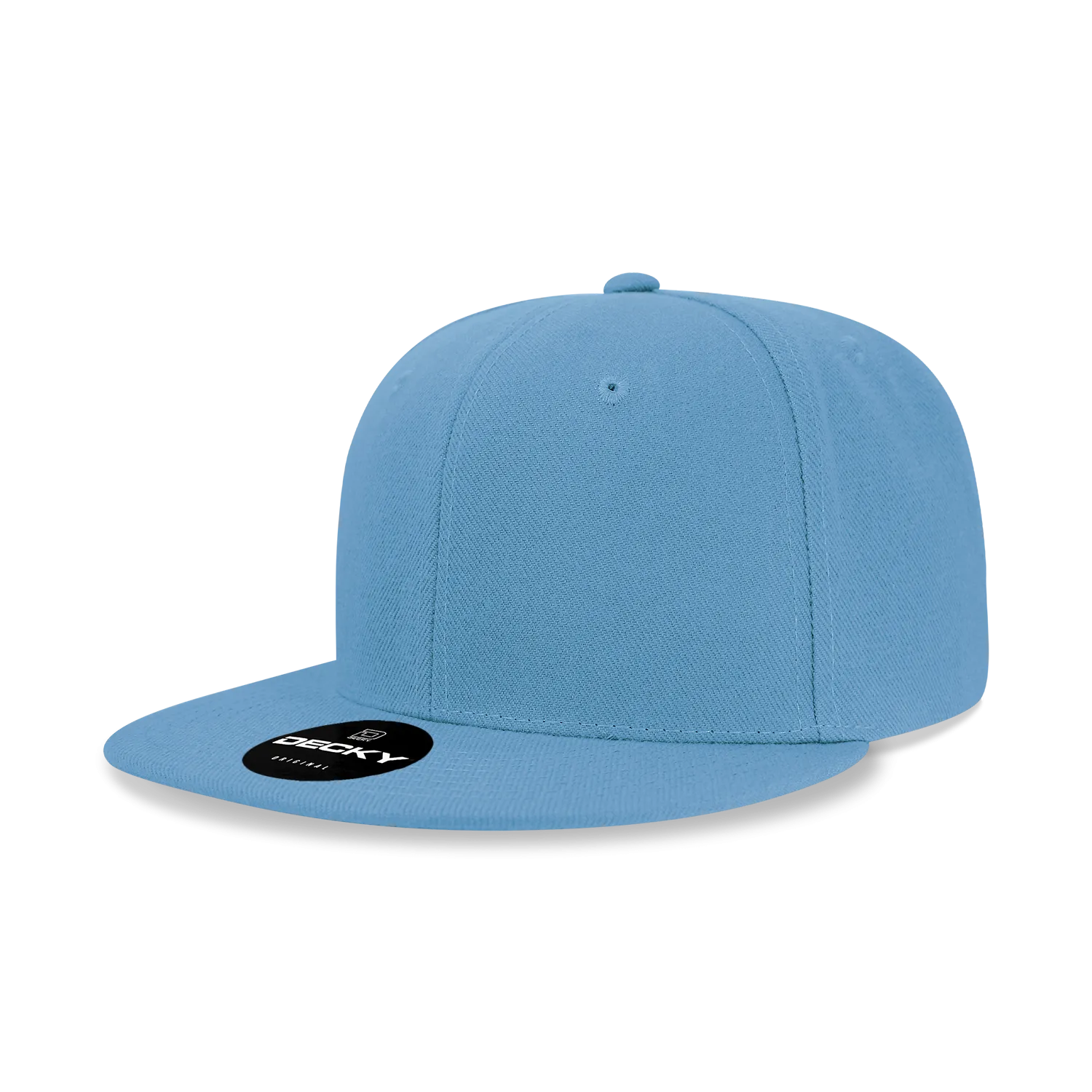 Decky 6020 High Profile 6 Panel Snapback, Flat Bill Hat