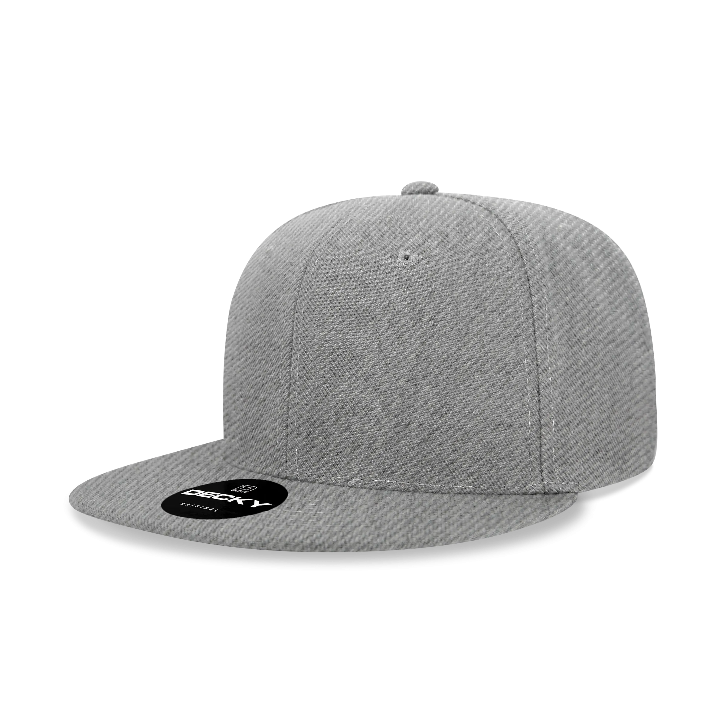 Decky 6020 High Profile 6 Panel Snapback, Flat Bill Hat