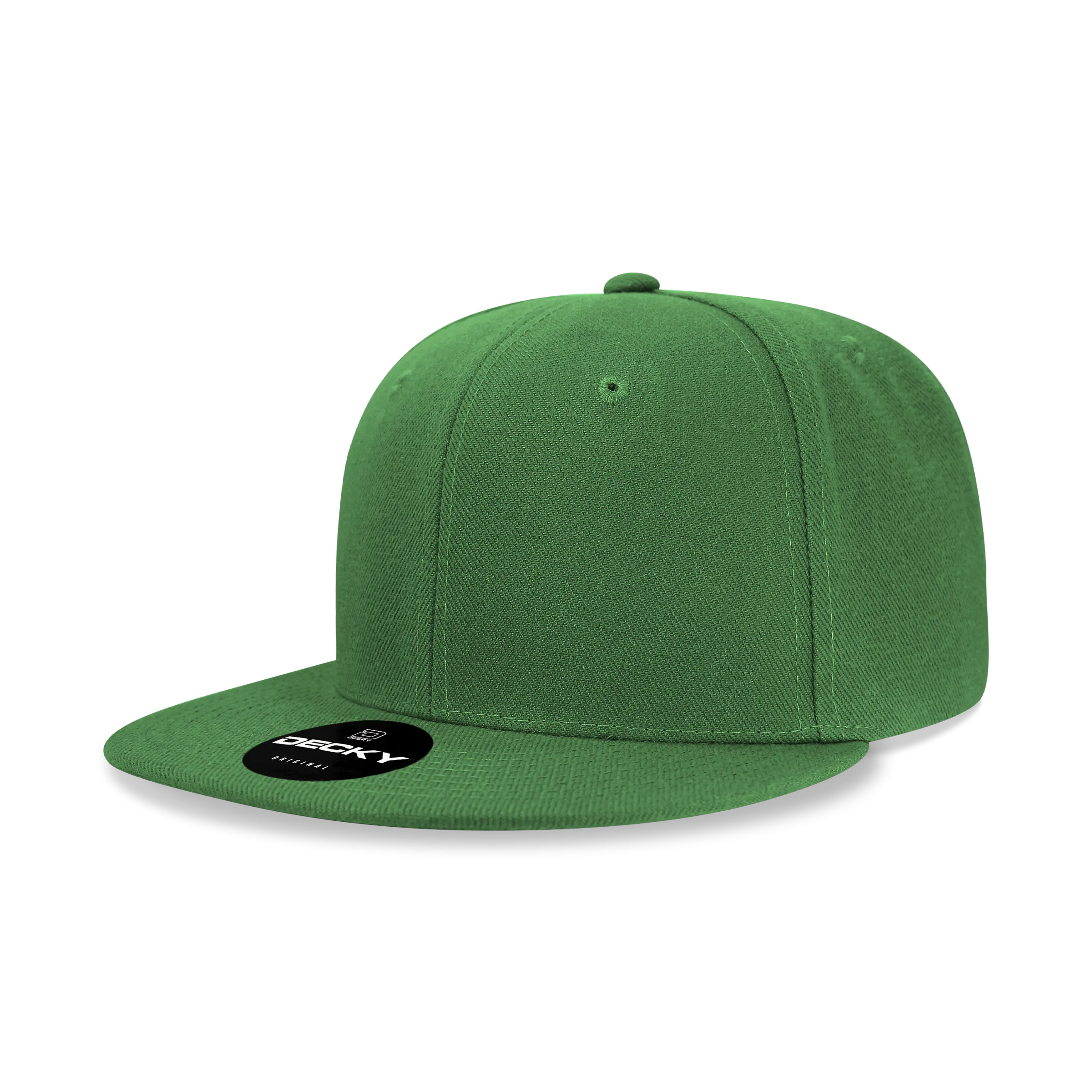 Decky 6020 High Profile 6 Panel Snapback, Flat Bill Hat