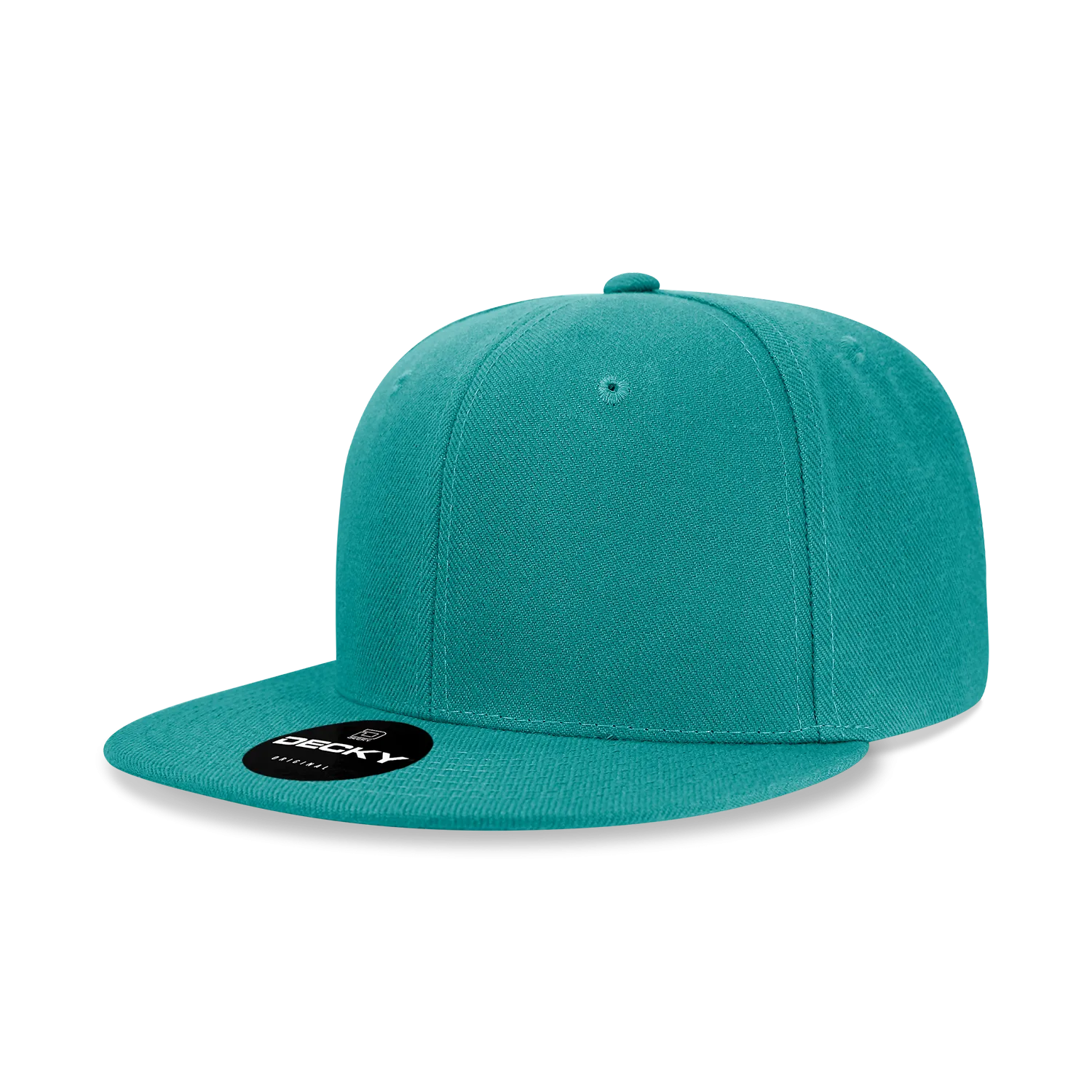 Decky 6020 High Profile 6 Panel Snapback, Flat Bill Hat