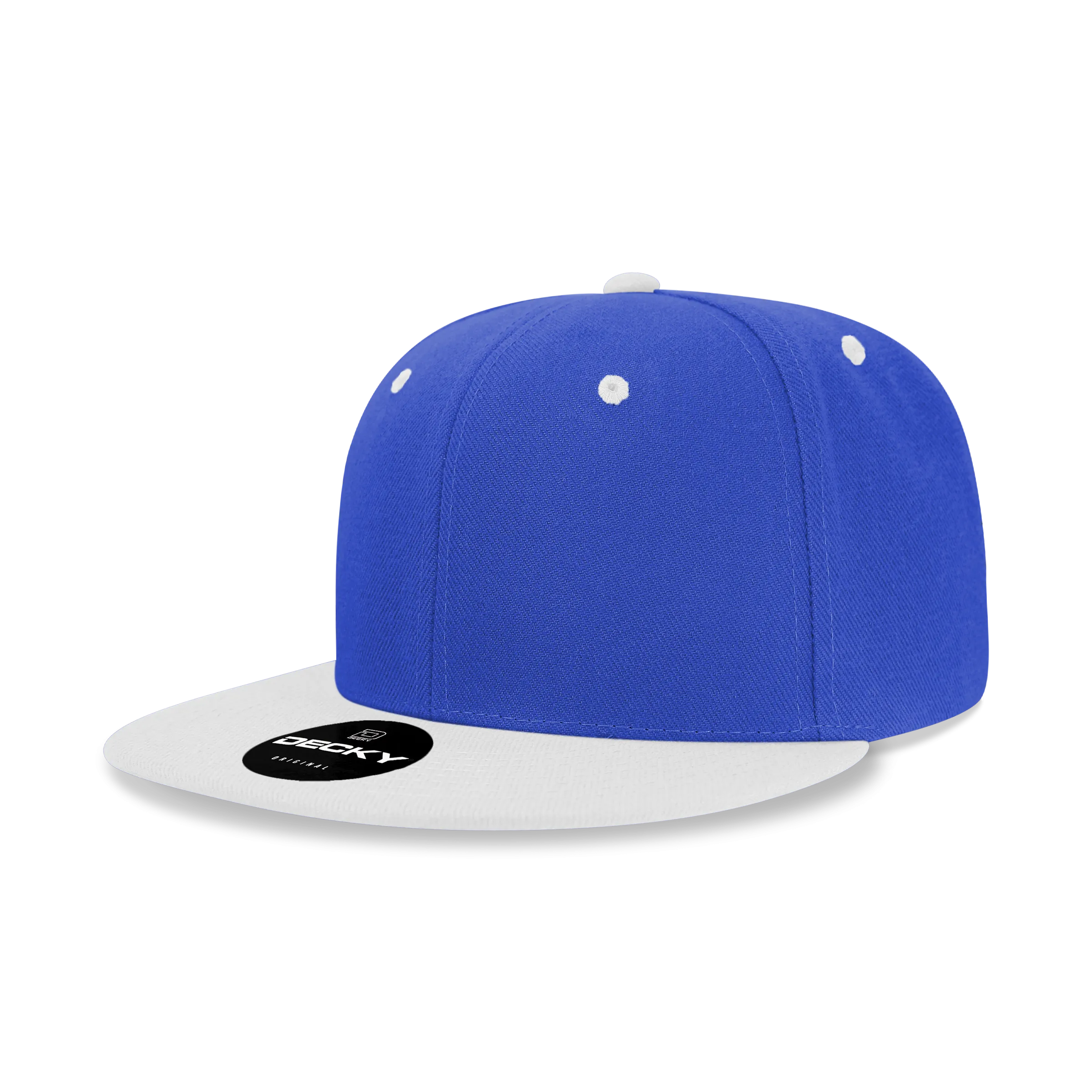 Decky 6020 High Profile 6 Panel Snapback, Flat Bill Hat