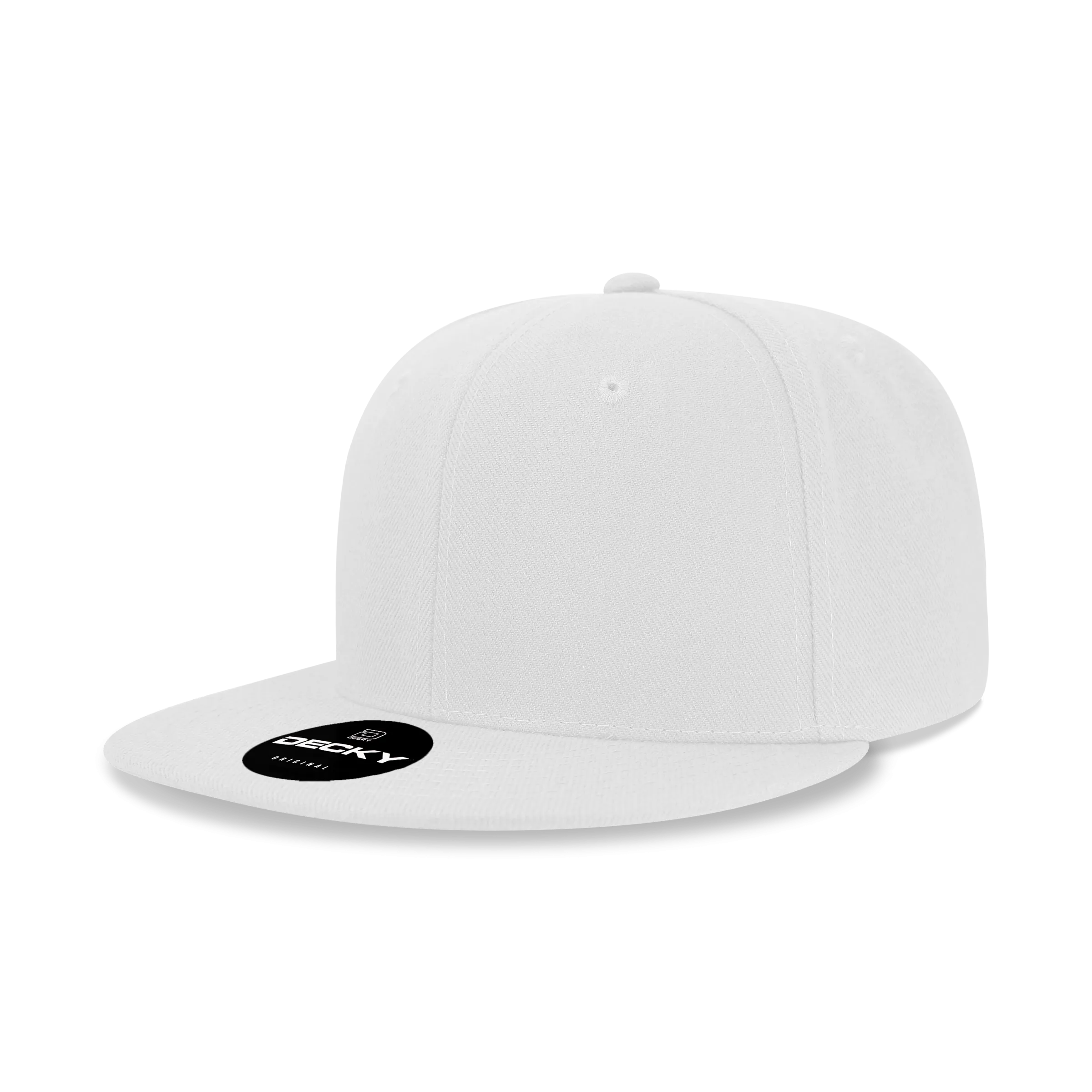 Decky 6020 High Profile 6 Panel Snapback, Flat Bill Hat