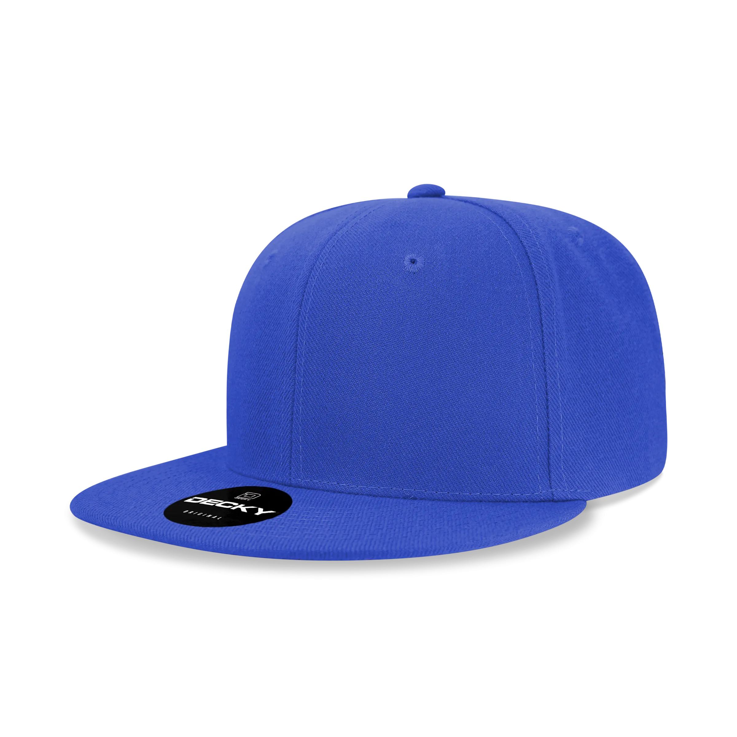Decky 6020 High Profile 6 Panel Snapback, Flat Bill Hat