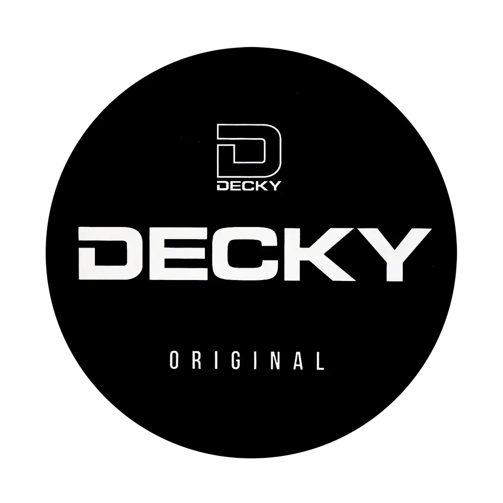 Decky 6034 Basic High Profile Snapback Hat, 6 Panel Flat Bill Cap - CASE Pricing