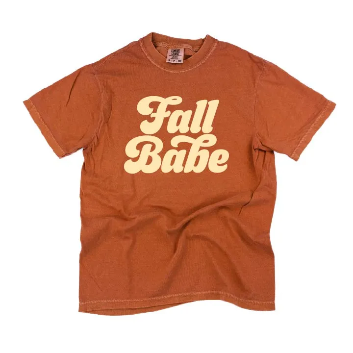 Fall Babe - SHORT SLEEVE COMFORT COLORS TEE