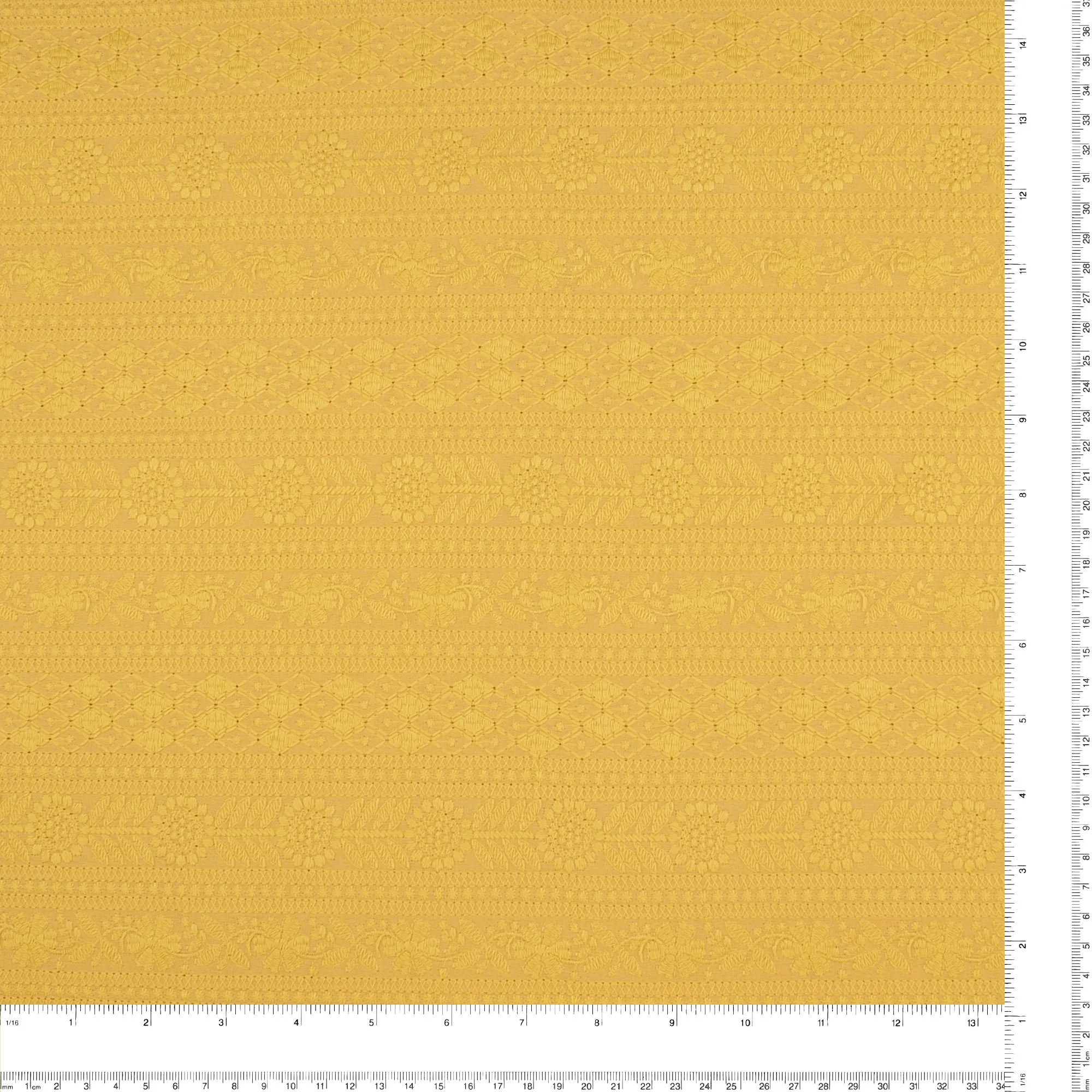 Fashion Embroidery - MARGARET - Yellow