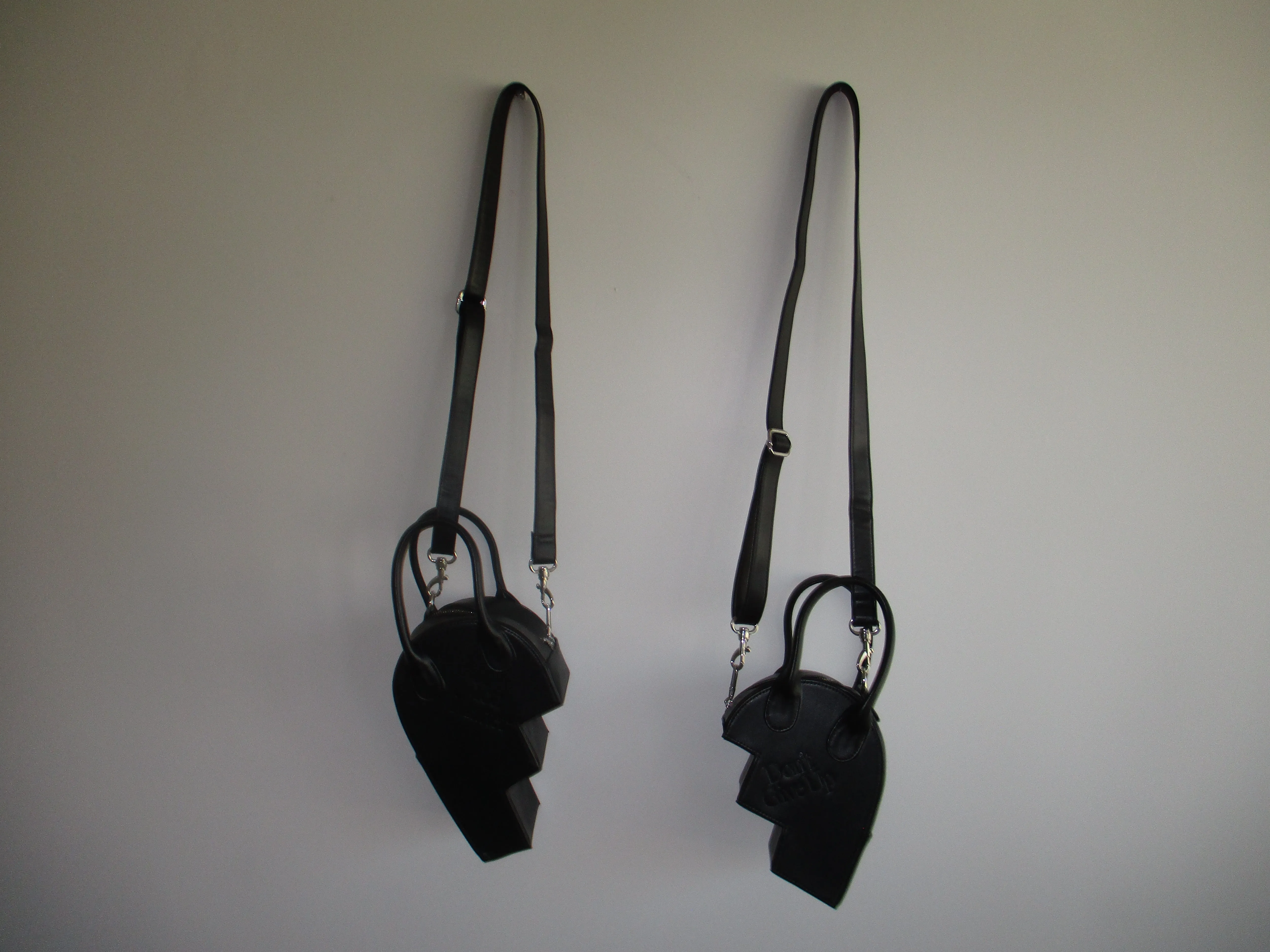 Friendship Heart Bag Black