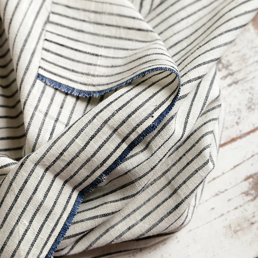 Graphite Stripe Handloom