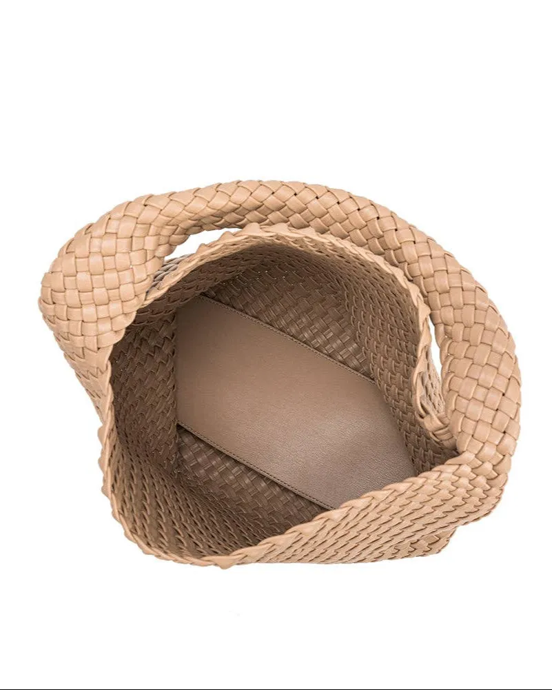 Johanna Nude Recycled Vegan Shoulder Bag