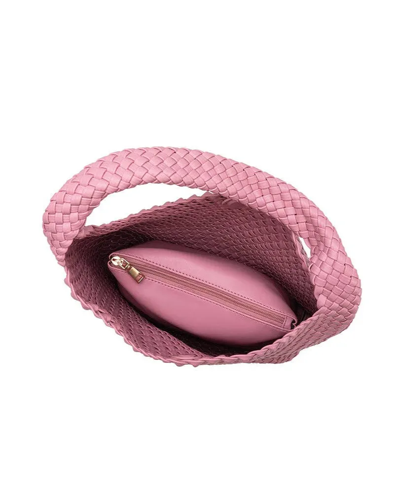 Johanna Orchid Recycled Vegan Shoulder Bag