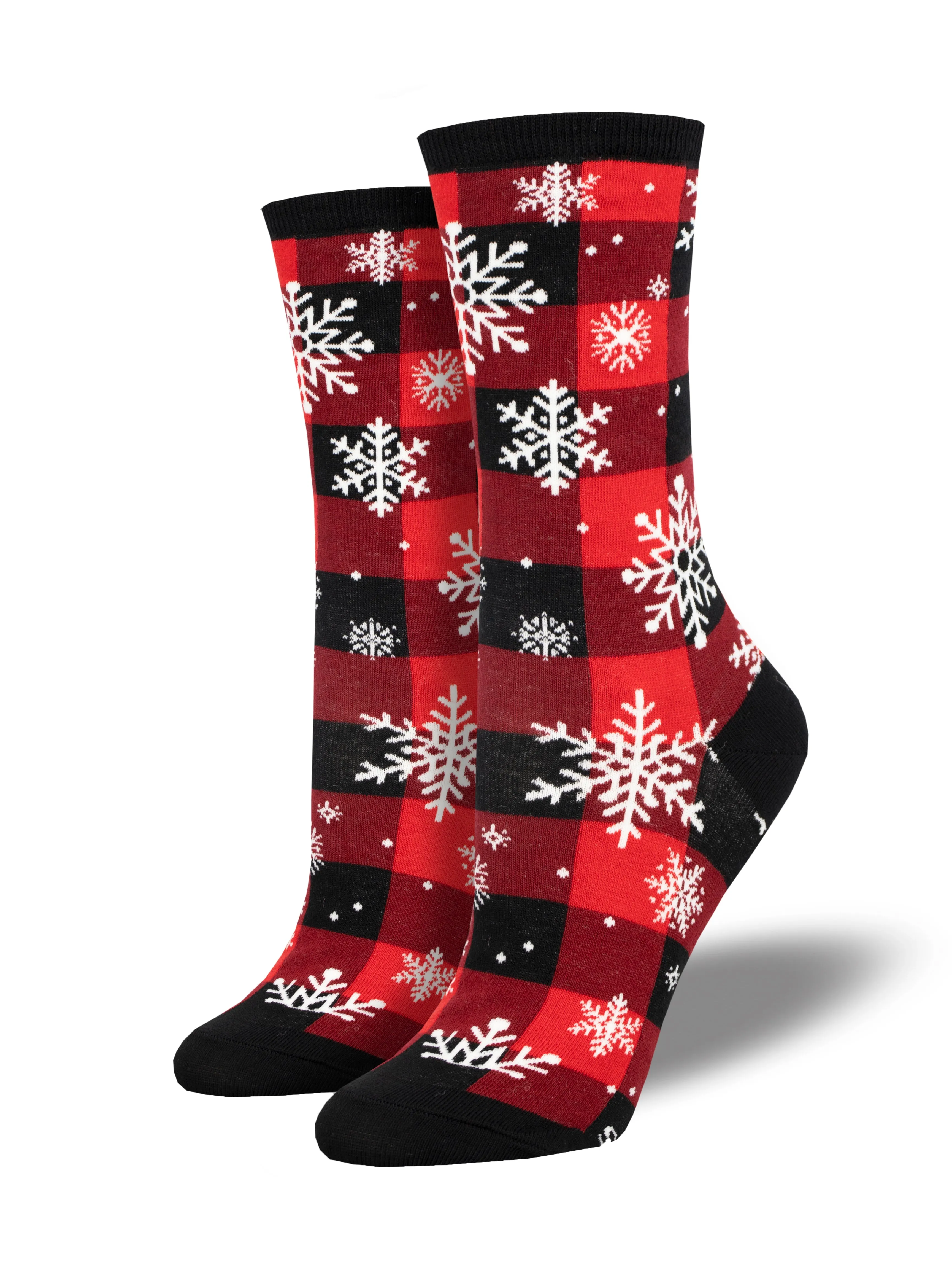 Ladies Snowflake Plaidern Socks