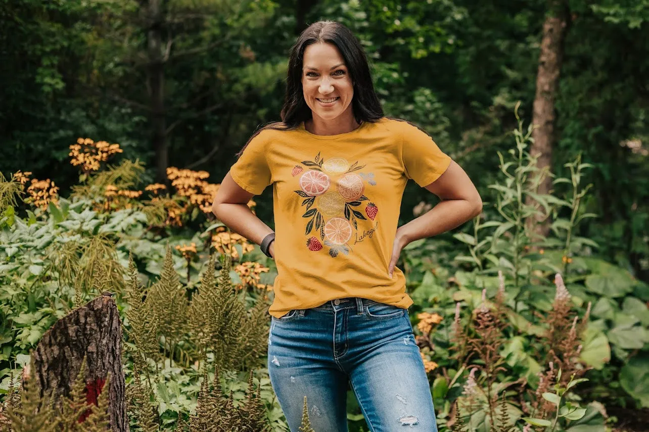 Lakegirl Citrus Short Sleeve Tee