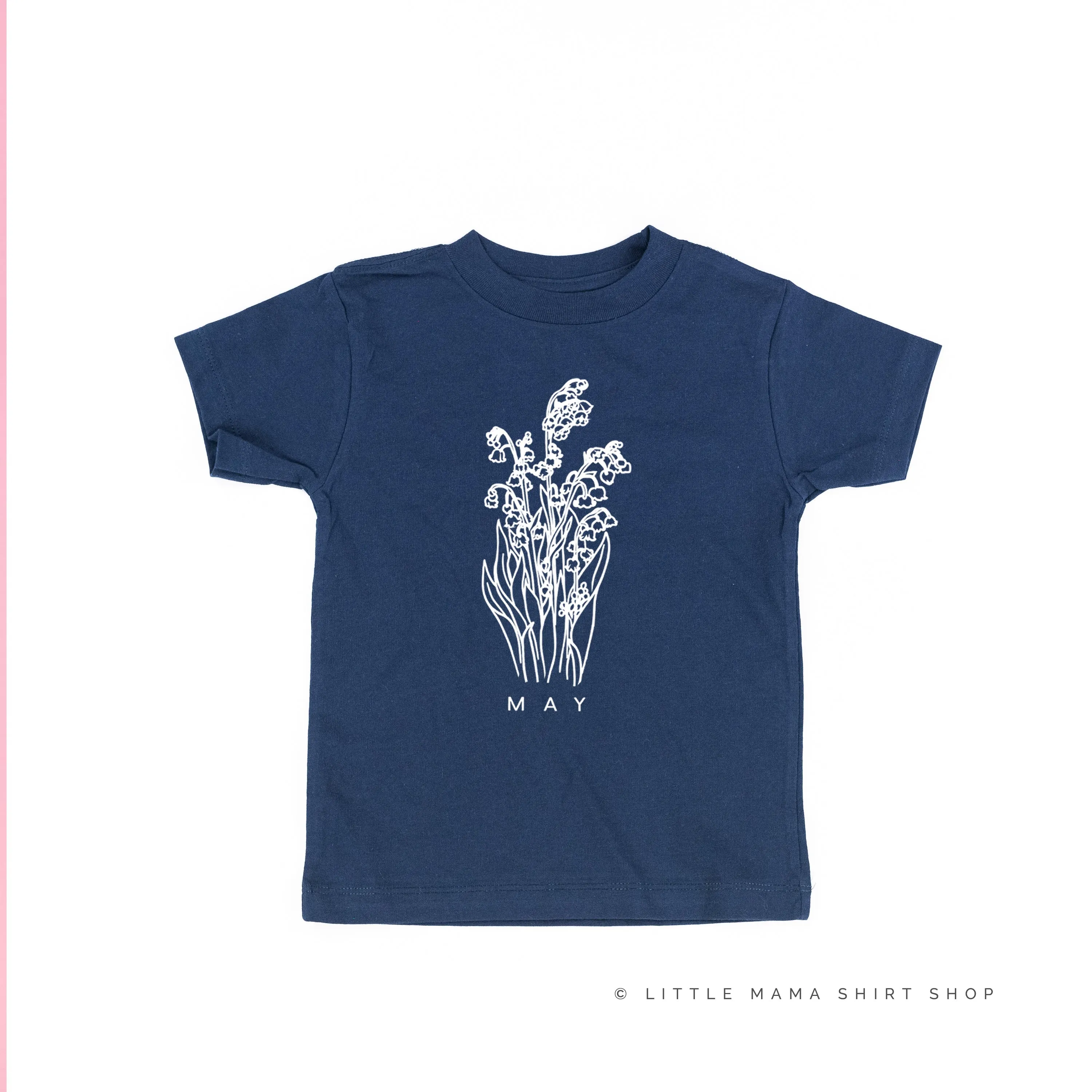 MAY BIRTH FLOWER - Lily of the Valley - Short Sleeve Child Shirt