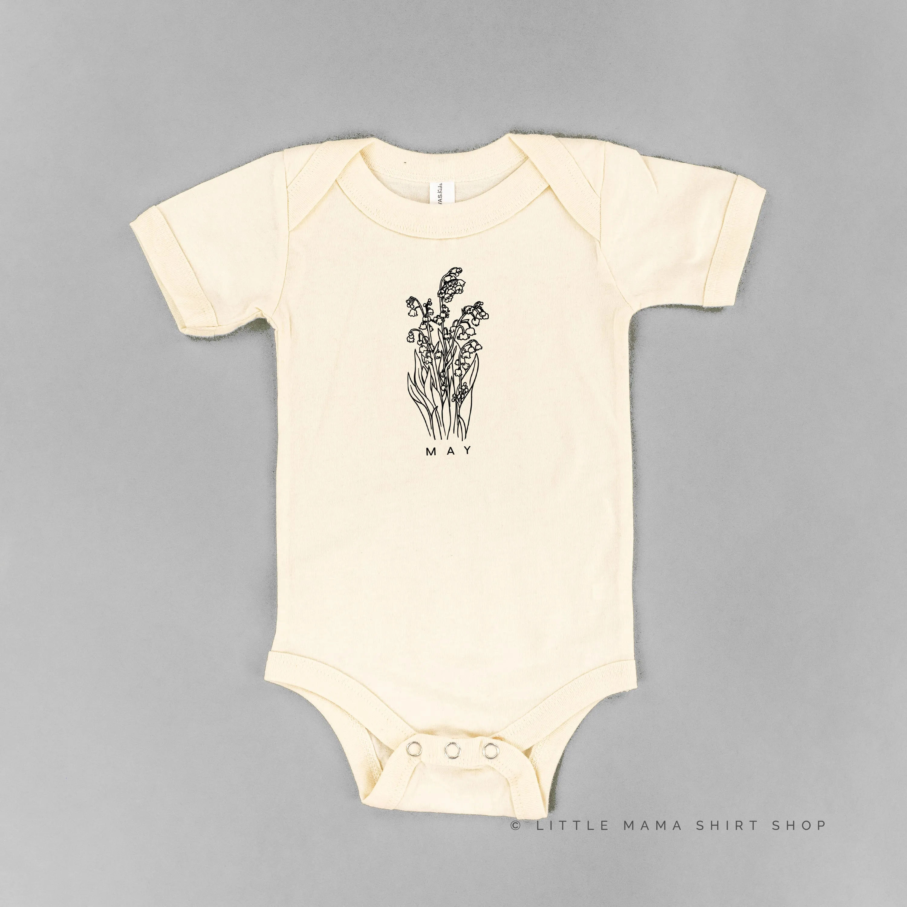 MAY BIRTH FLOWER - Lily of the Valley - Short Sleeve Child Shirt