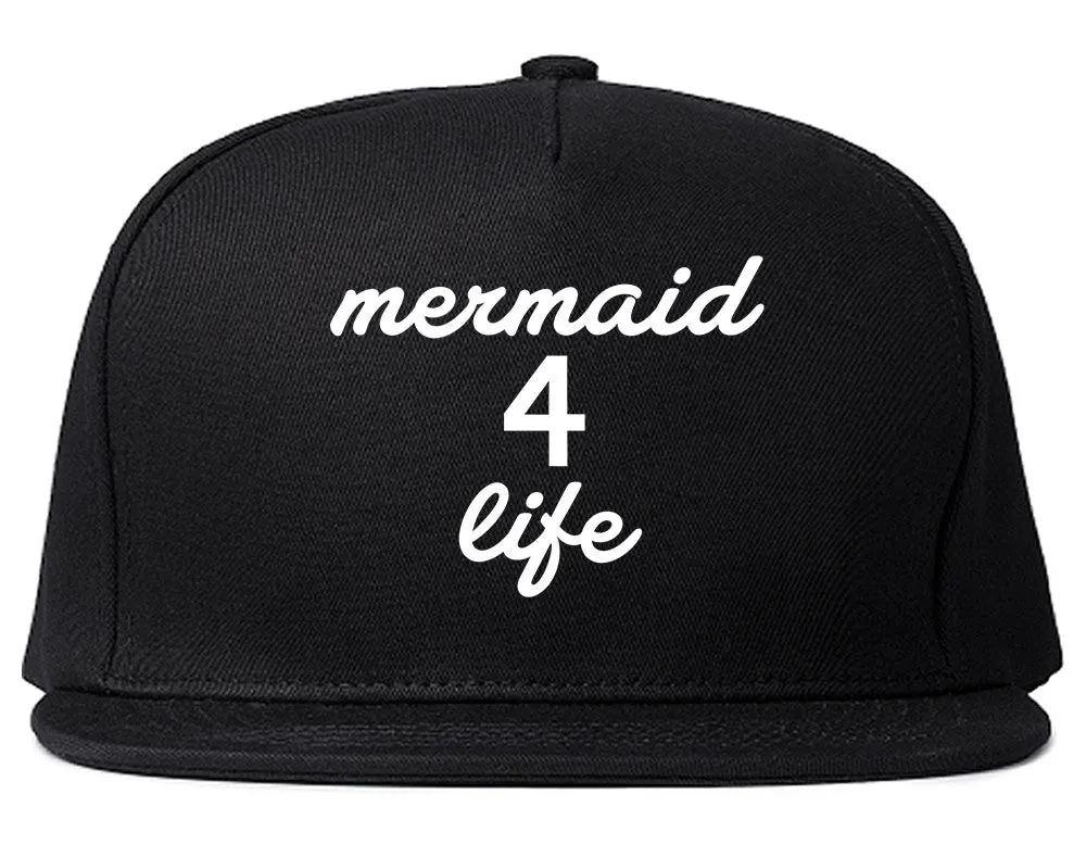 Mermaid 4 Life Snapback Hat