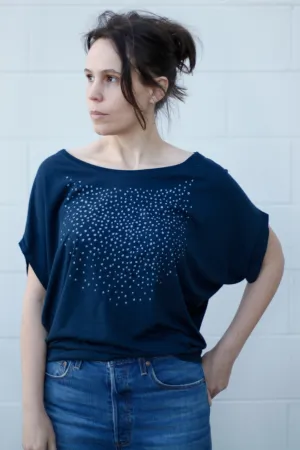 •METEOR• bamboo blend dolman tee