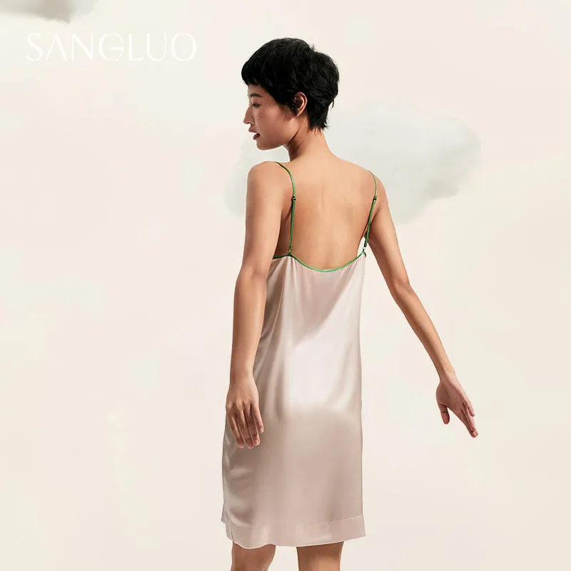 "Hug the Earth" Earth Day Silk Nightdress