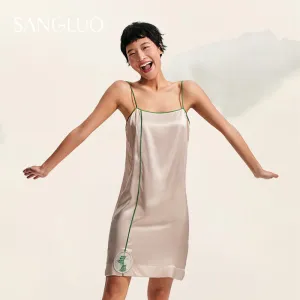 "Hug the Earth" Earth Day Silk Nightdress