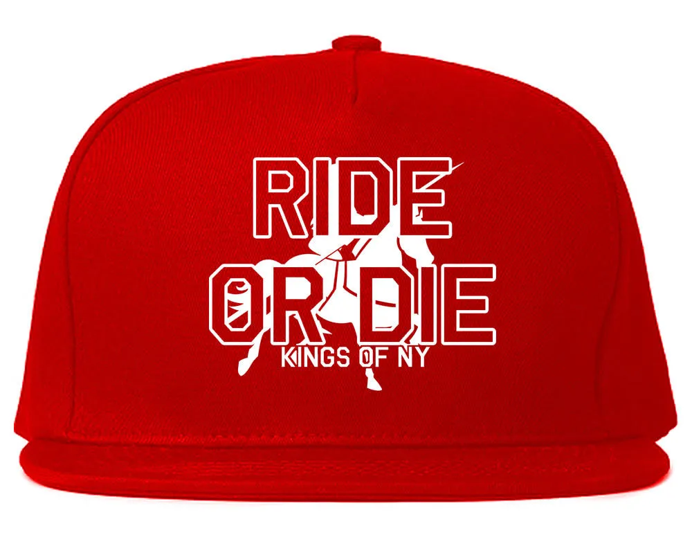 Ride Or Die Horse Riding Snapback Hat Cap
