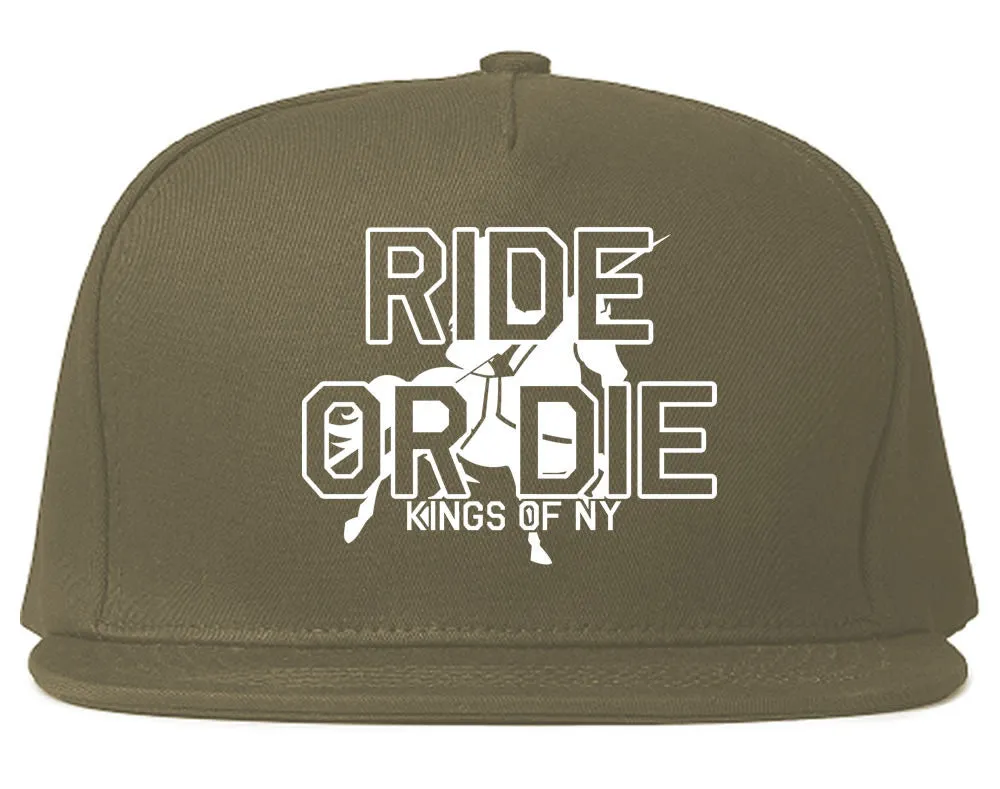 Ride Or Die Horse Riding Snapback Hat Cap
