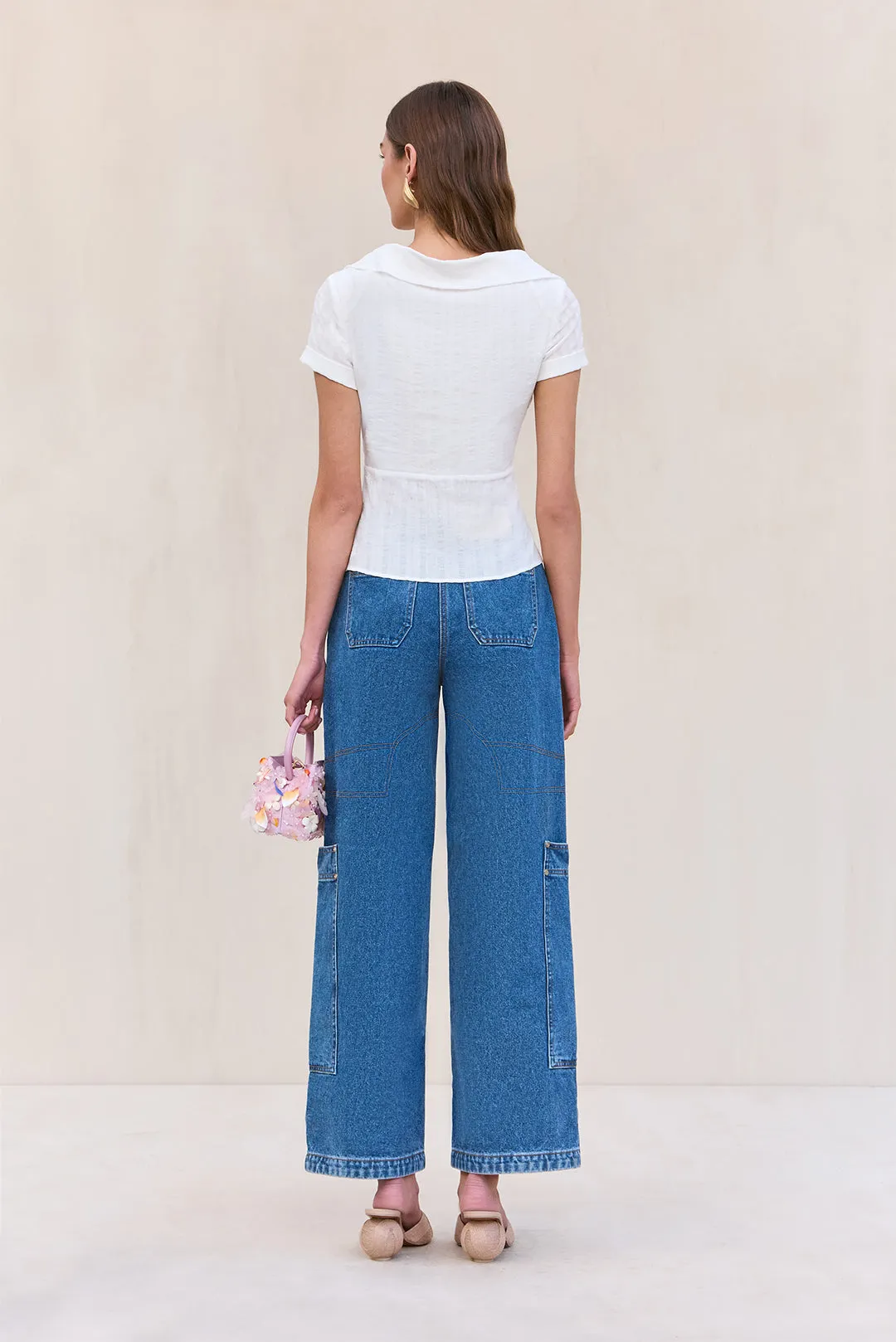 SHALLIE TOP - OFF WHITE