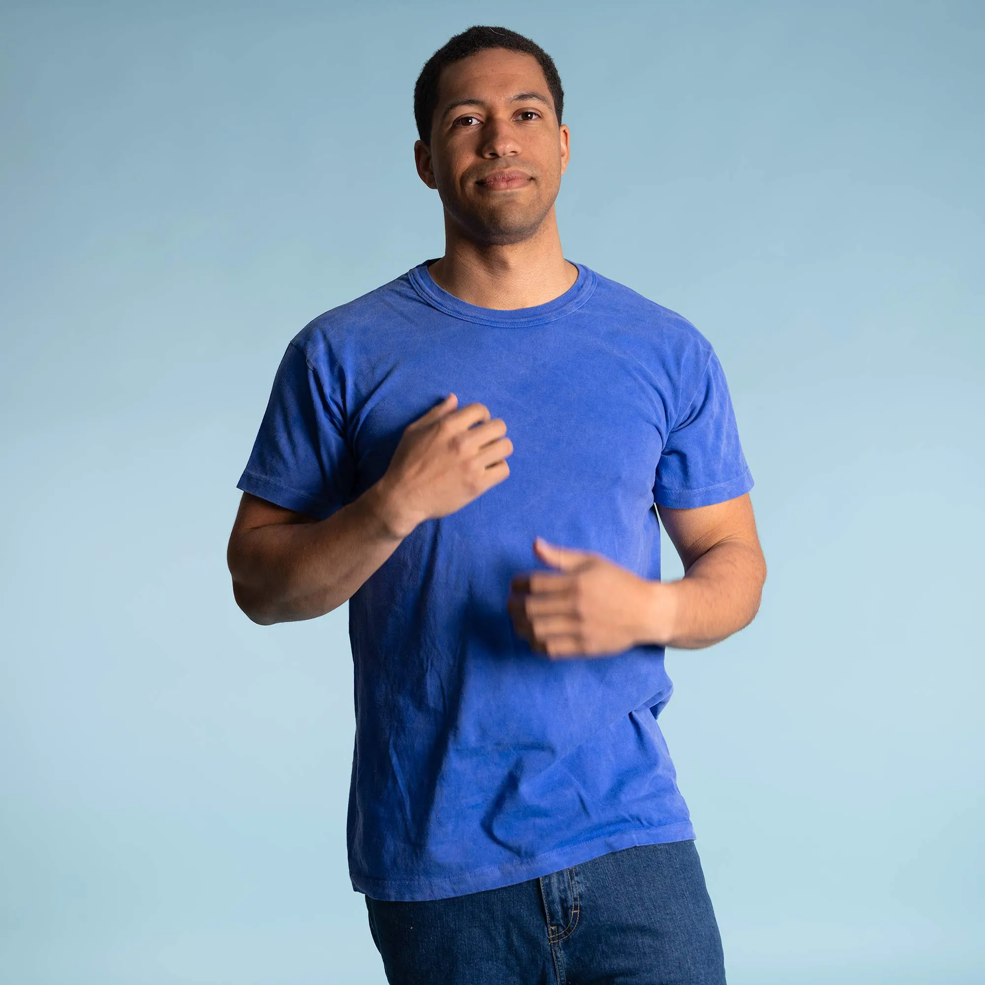 SONOMA 100% Organic Cotton Crewneck T-Shirt (Grown & Made in USA) (Elastic-free, Latex-free) (Unisex)