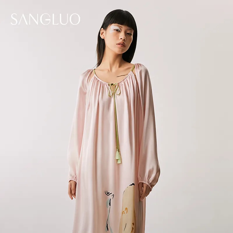 The Dream Of Butterfly Silk Dress