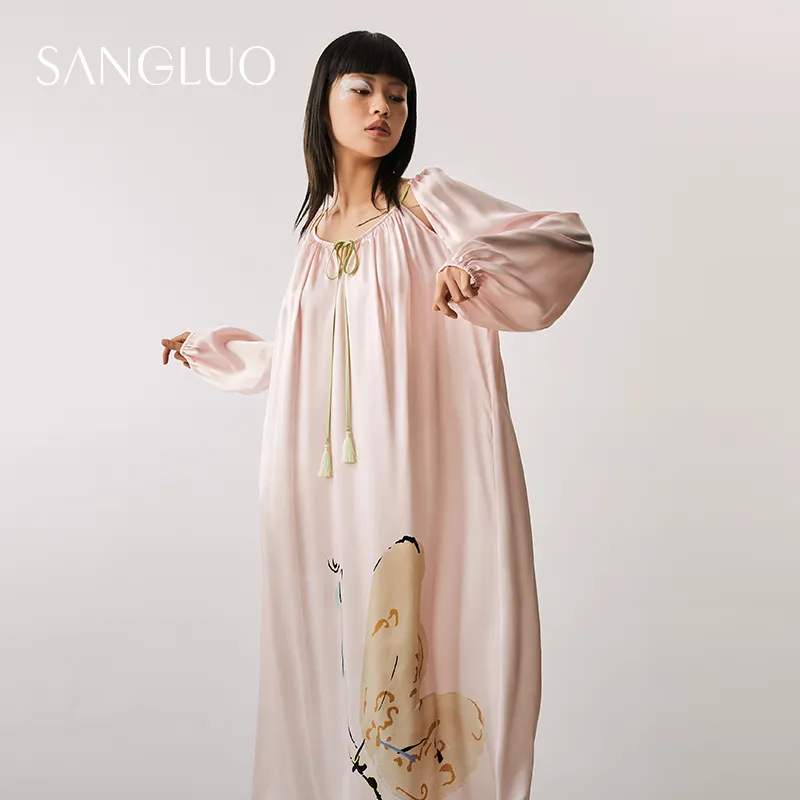 The Dream Of Butterfly Silk Dress