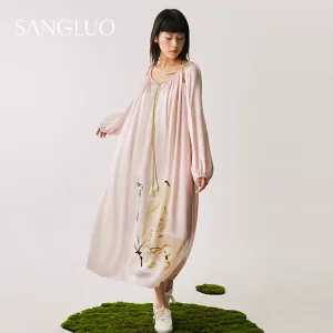 The Dream Of Butterfly Silk Dress