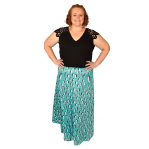 Waddle Maxi Skirt With Pockets