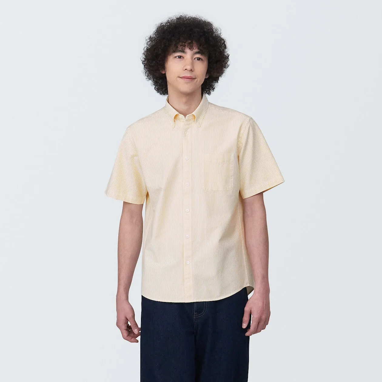 Washed Oxford Short Sleeve Shirt