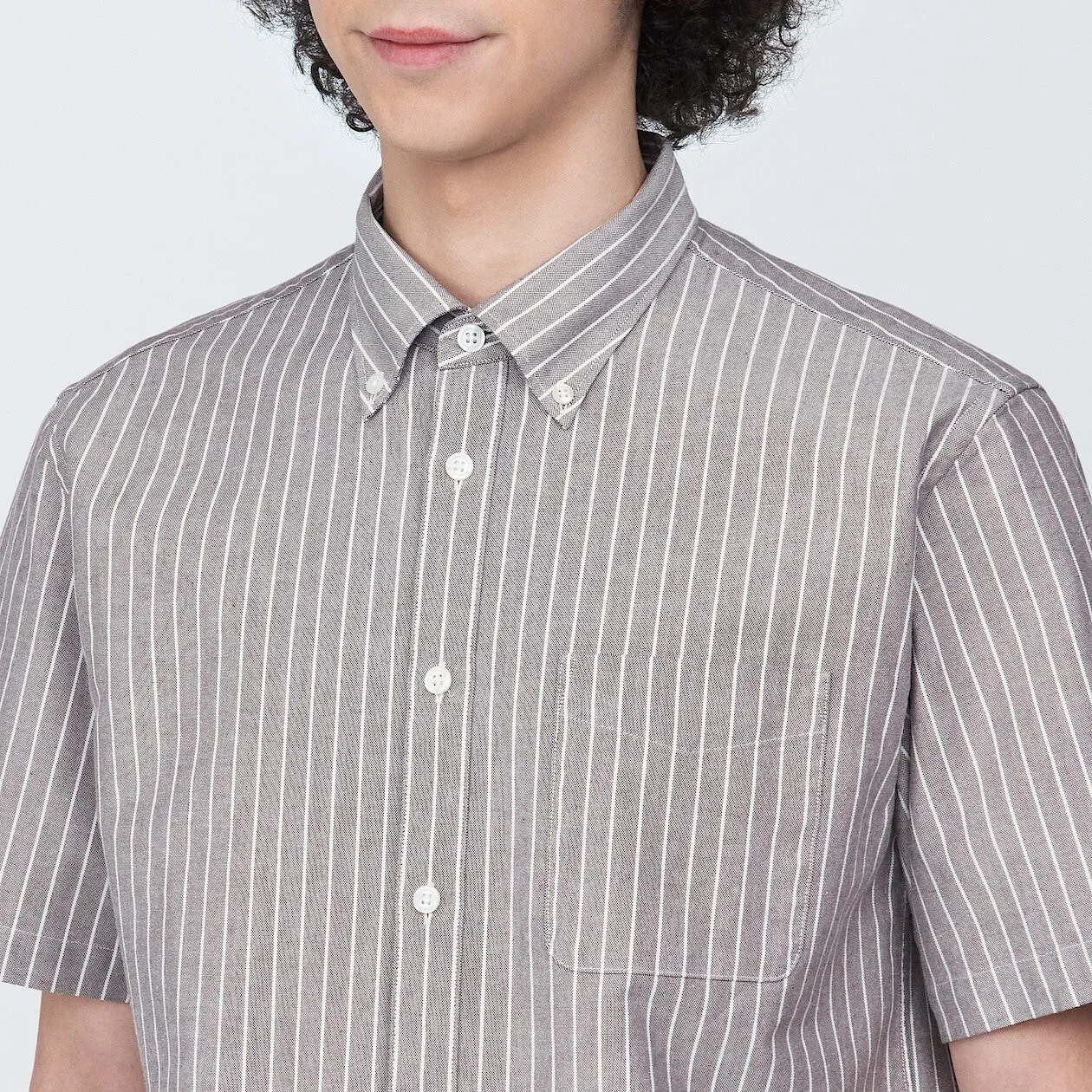 Washed Oxford Short Sleeve Shirt