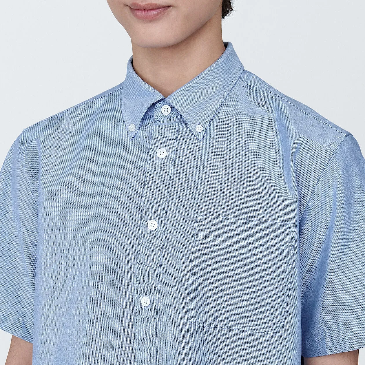 Washed Oxford Short Sleeve Shirt