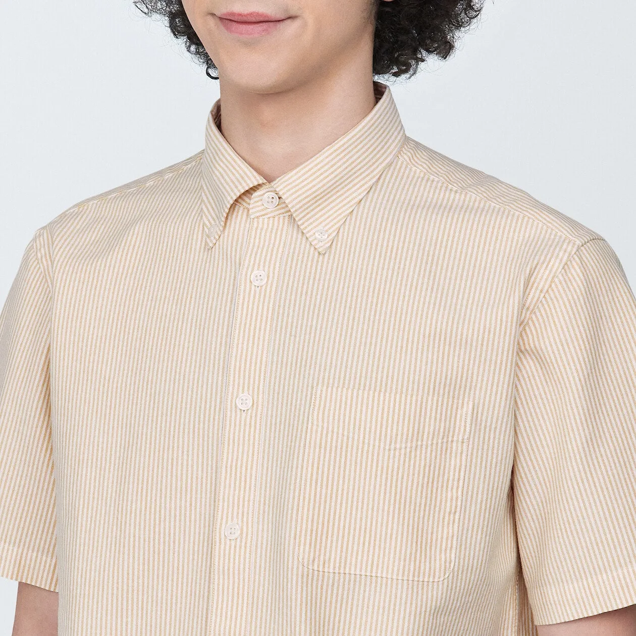 Washed Oxford Short Sleeve Shirt