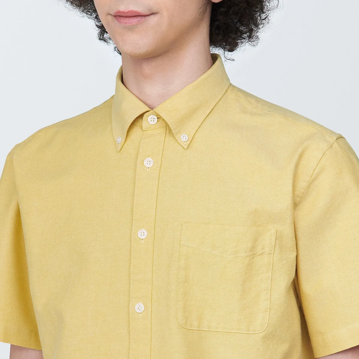 Washed Oxford Short Sleeve Shirt
