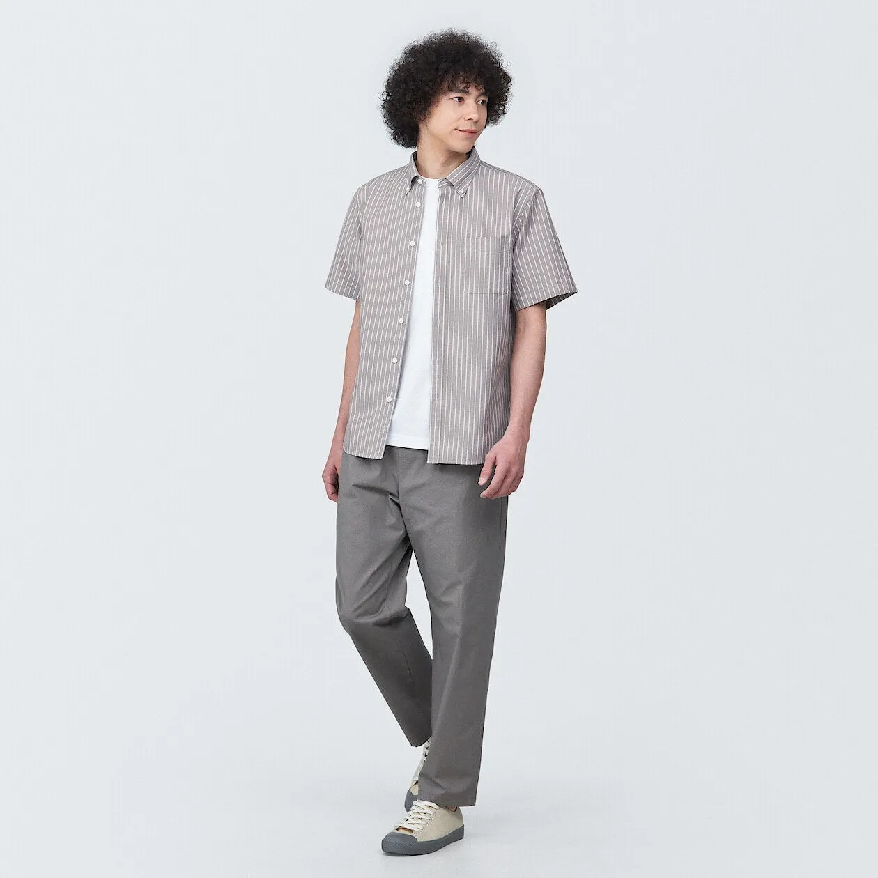Washed Oxford Short Sleeve Shirt
