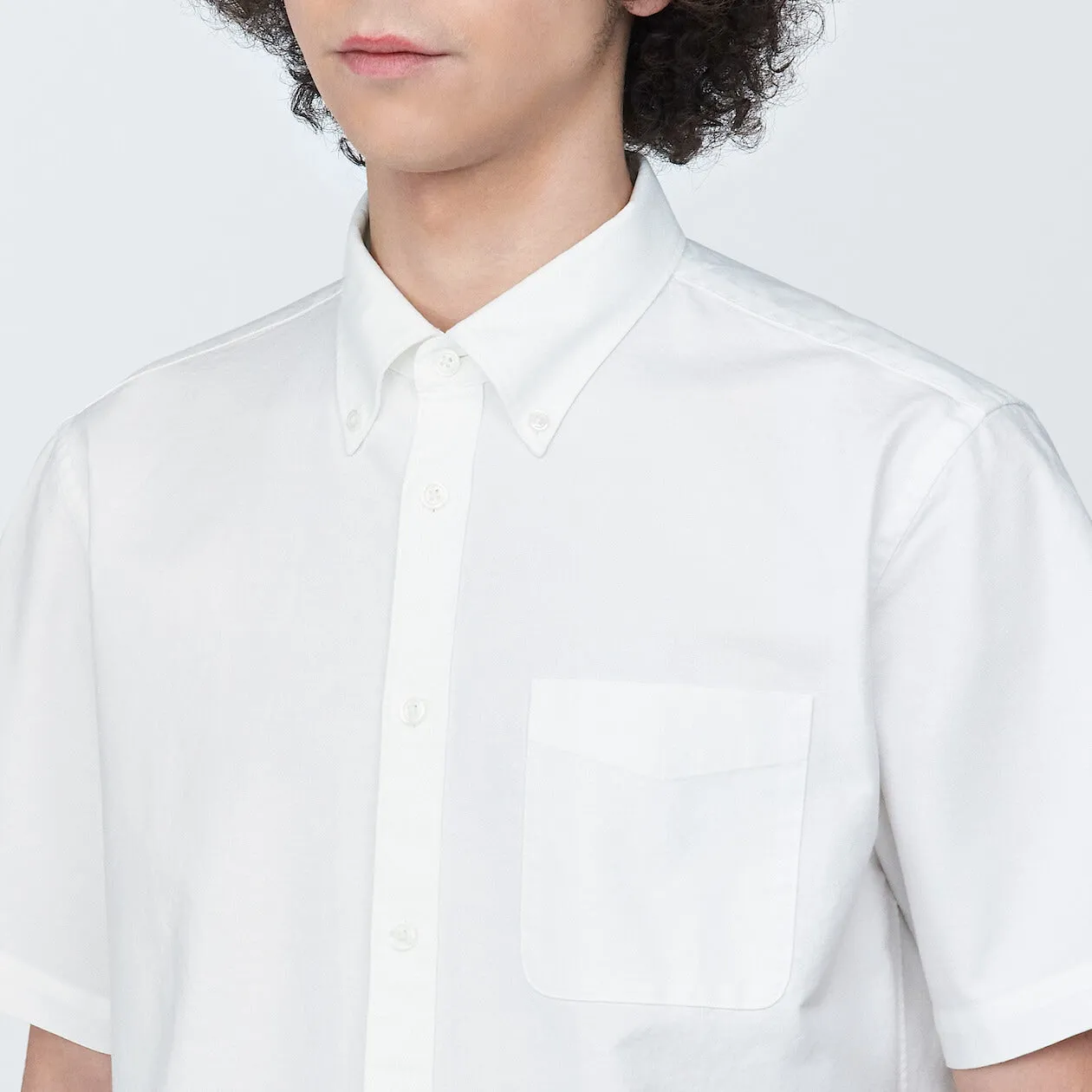 Washed Oxford Short Sleeve Shirt