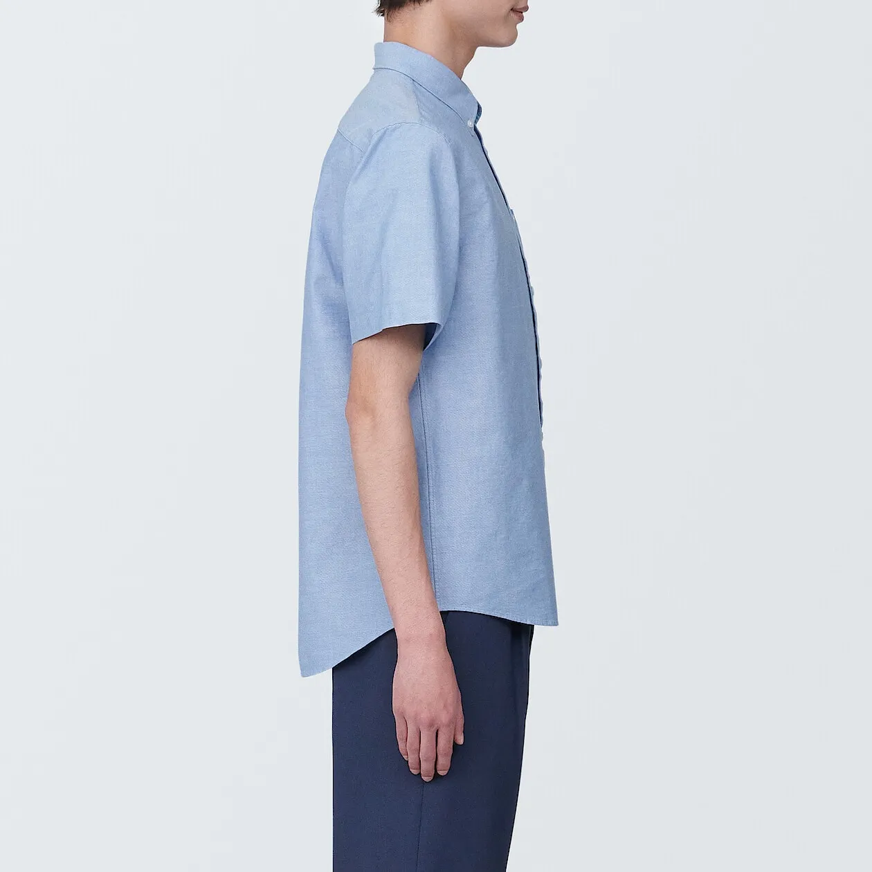 Washed Oxford Short Sleeve Shirt