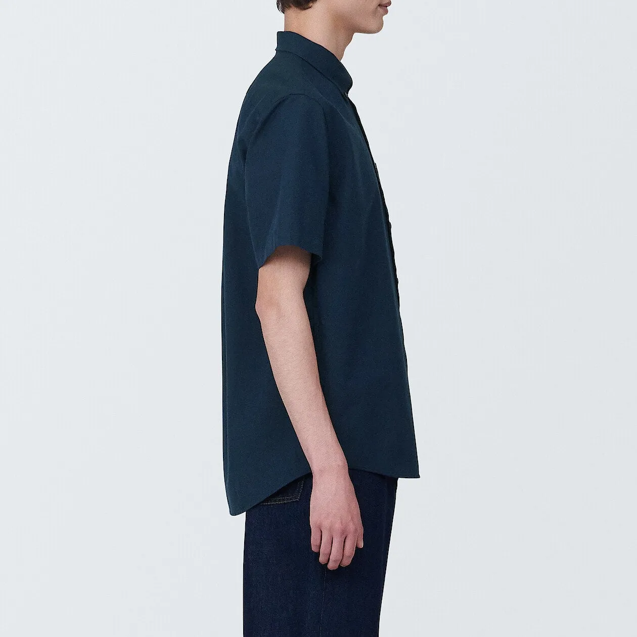 Washed Oxford Short Sleeve Shirt
