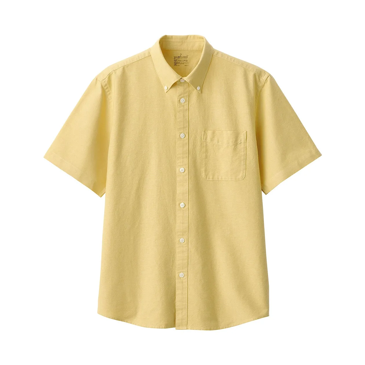 Washed Oxford Short Sleeve Shirt