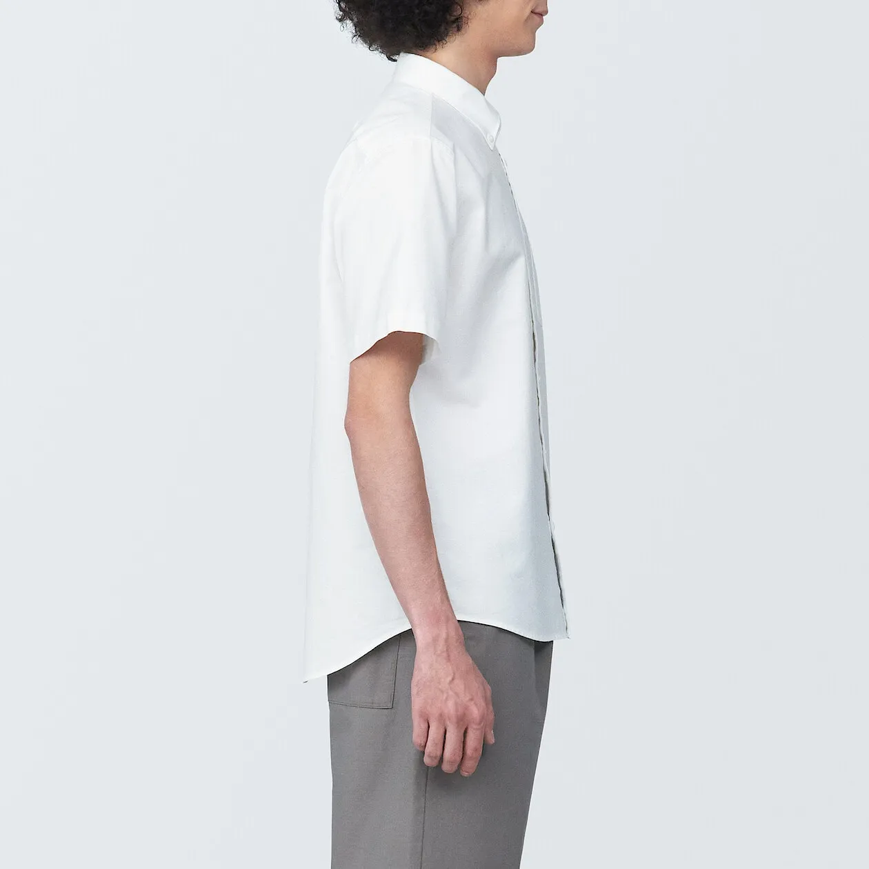 Washed Oxford Short Sleeve Shirt